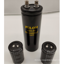 High quality and long life aluminum electrolytic capacitor CD136 450Vdc 15000uF dc filter 90*245mm